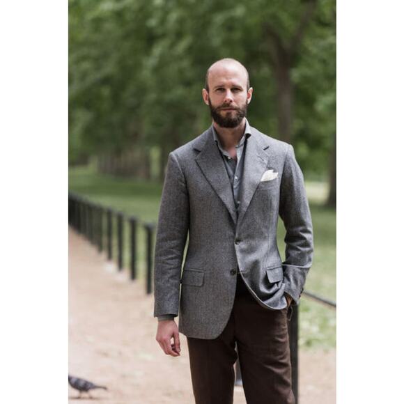 MSRP $450 NWT Thom Hudson Heritage Sport Blazer Size 42RSAME DAY SHIP